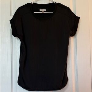 CUPIO Black Short Sleeve Crewneck Tee